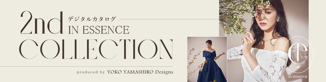 YOKO  YAMASHIRO　 新作　ドレス　