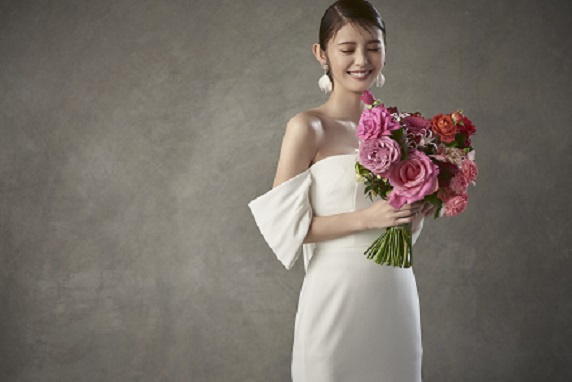 ドレス,花嫁,ブーケ,結婚,結婚式