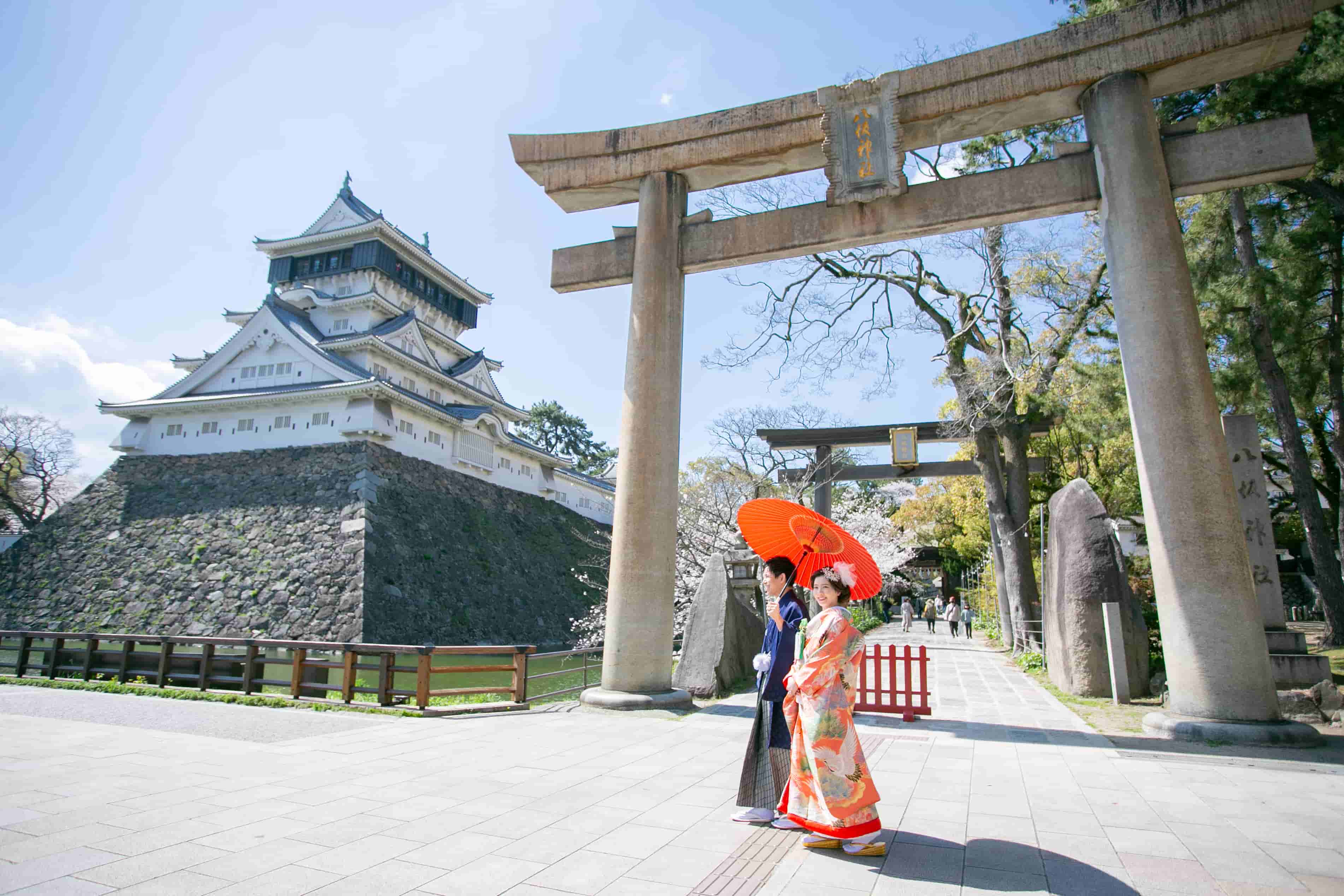 フォトウェディング フォト婚 北九州 結婚式場 小倉城