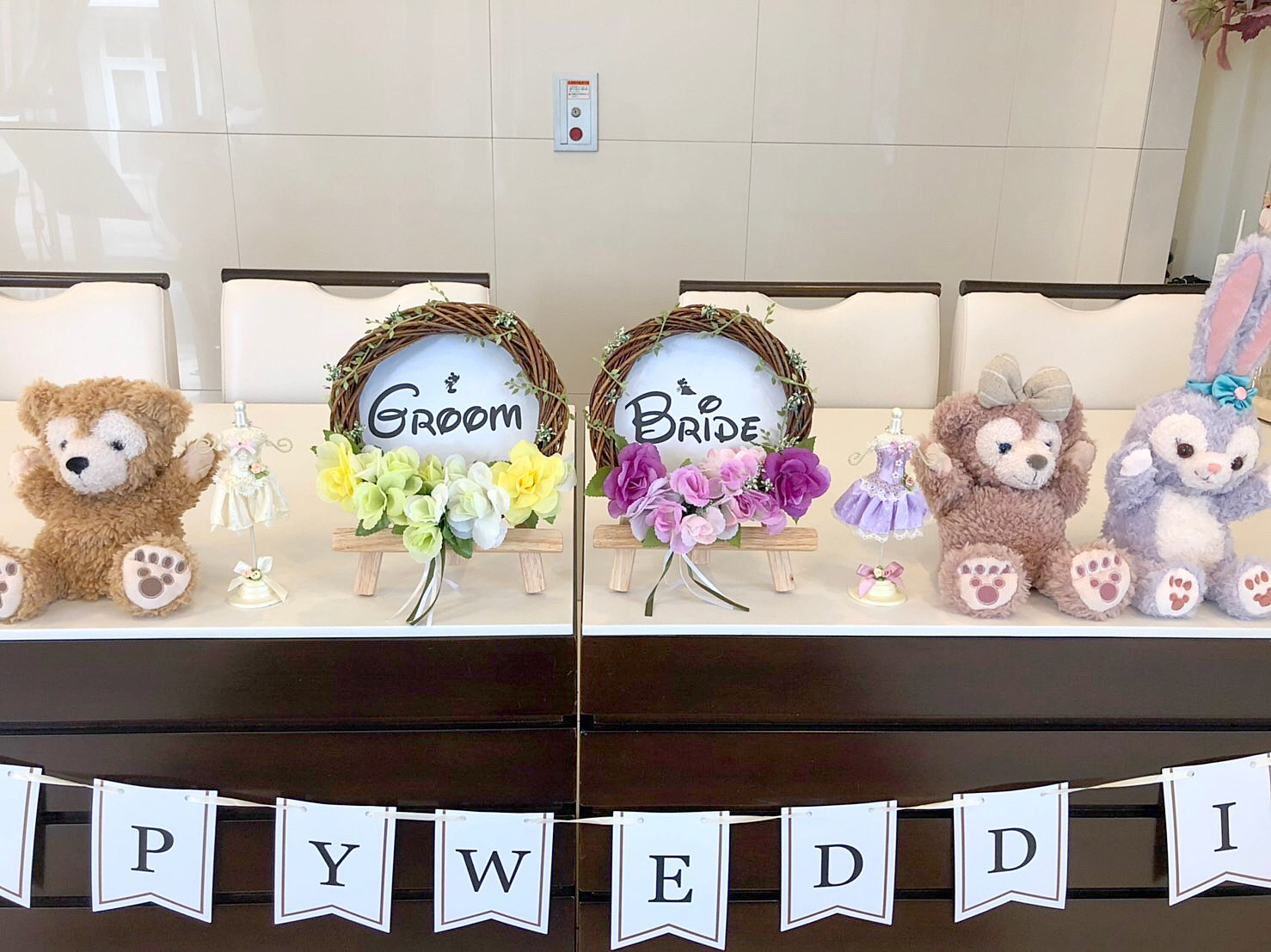 ディズニー画像ランド これまでで最高の結婚 式 受付 飾り ディズニー