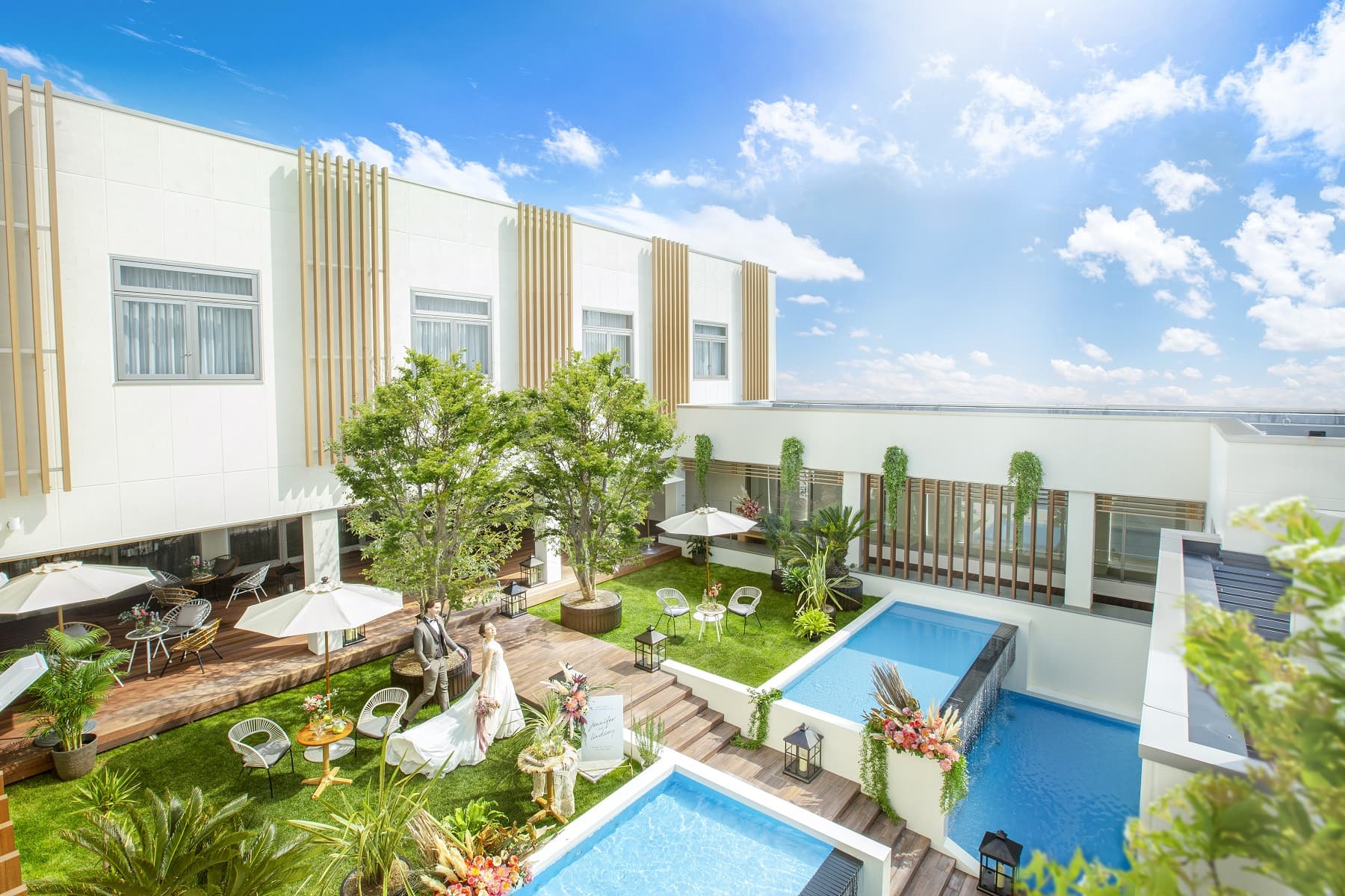 ガーデン,ビュッフェ,プライベート